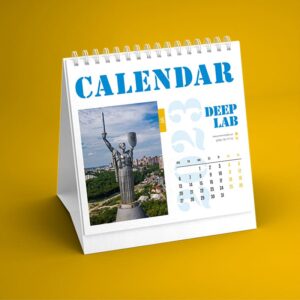 заказать печать настольных календарей на 2023