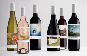 Дизайн этикеток вина австралийской марки Four Winds Vineyard