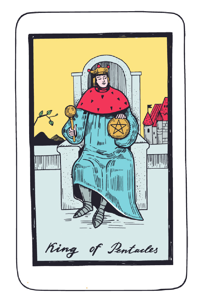 Король Пентаклей (King of Pentacles) Король Пентаклей (King of Pentacles)