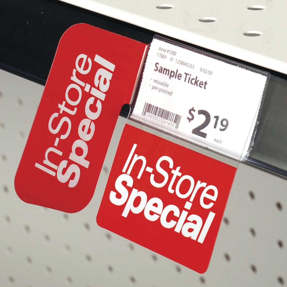 Shelf talkers